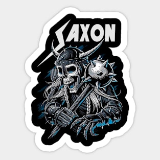 SAXON MERCH VTG Sticker